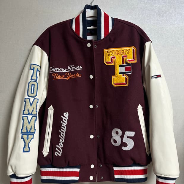 타미진스 레터맨 바시티 자켓