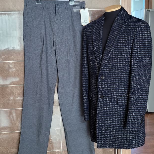 (남성100사이즈) SIEG 지이크 하프 코트(모60)