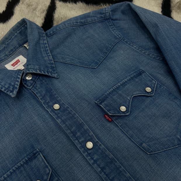 [M]리바이스 바스코우 웨스턴 데님 셔츠