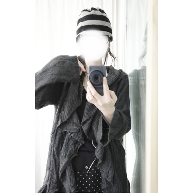 Stripe neck warmer or hat