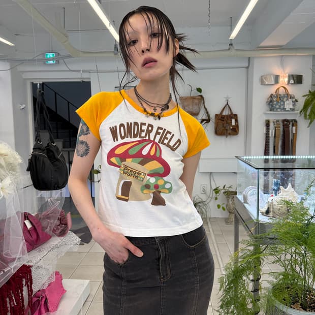 mushroom t-shirt