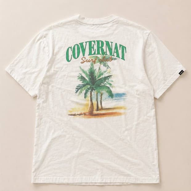 Covernat 커버낫 프린팅 라운드 티
