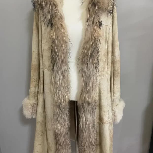 빈티지 여우퍼 자켓(코트)