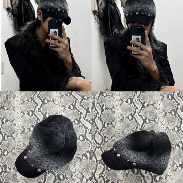 3Shadow Knit Cap (여성Free) 3.2