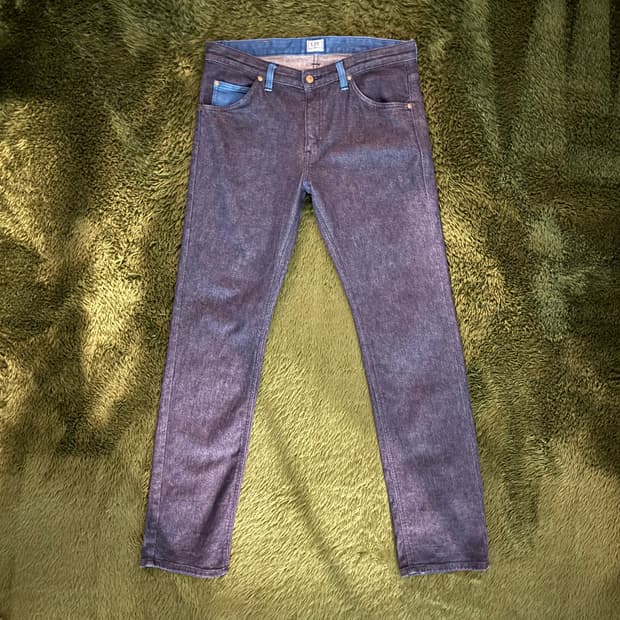 [XL] LEE 리 재팬 The Shop TK 별주 투톤 데님 팬츠