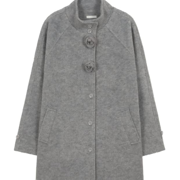 일리고 하프 코트 그레이 일본 도쿄