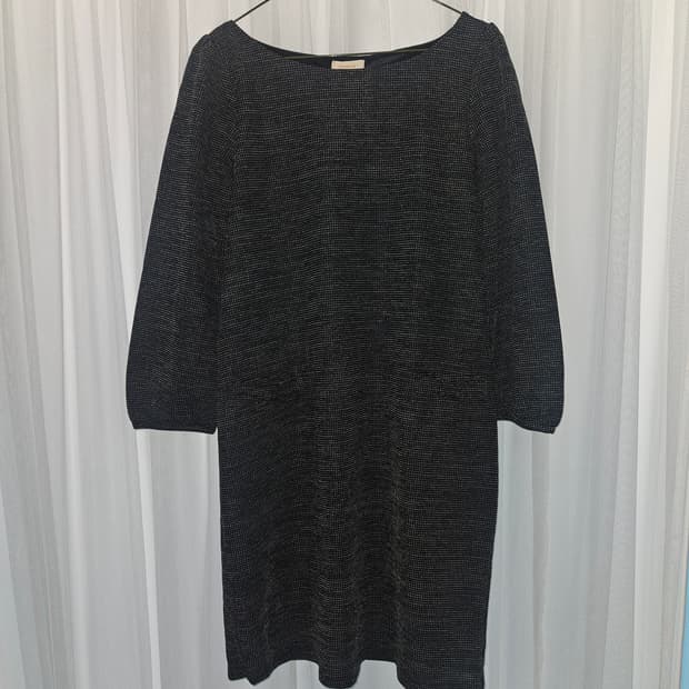 hushush 빈티지 보트넥 리본 니트 원피스 니혼진 공겜여주 히메갸루