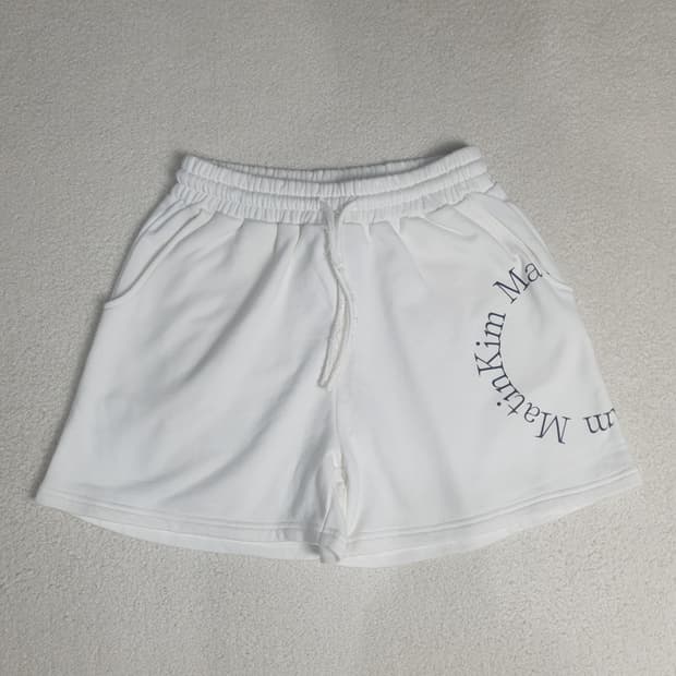 마뗑킴 솔리드로고 스웻쇼츠