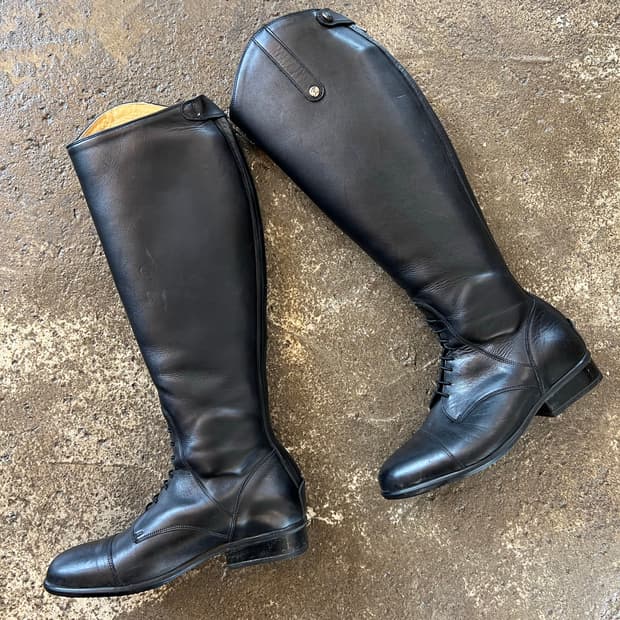 Sergio Grasso 승마 롱부츠 37