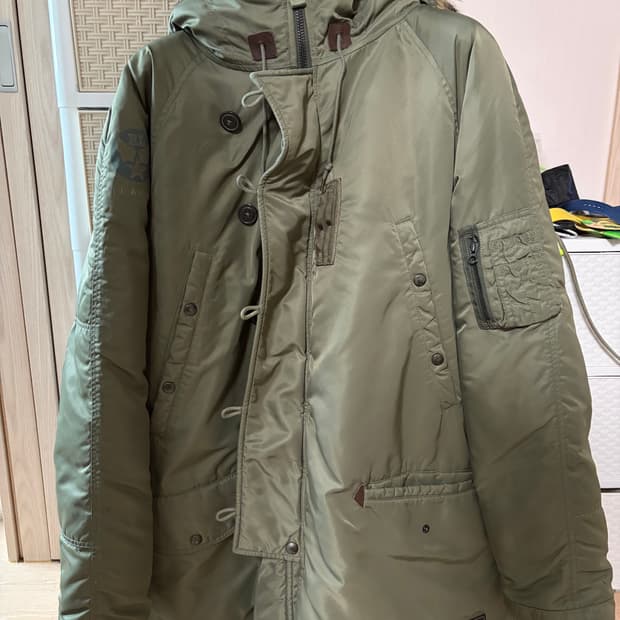폴로 N3B 파카, 페딩, 밀리터리 