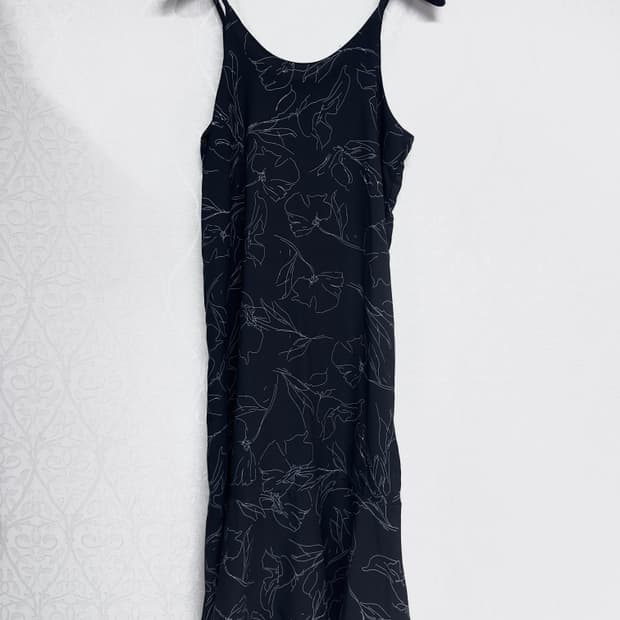 Patterned Slip Dress