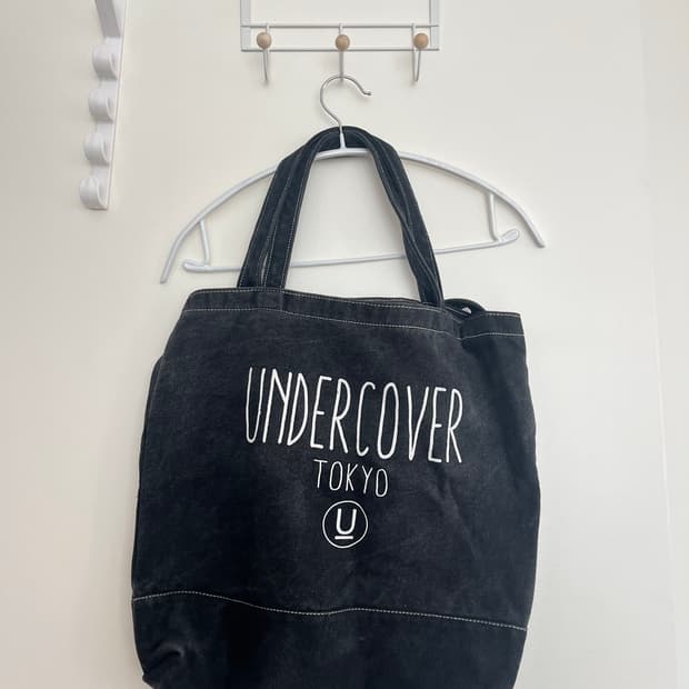 언더커버 캔버스 토트백