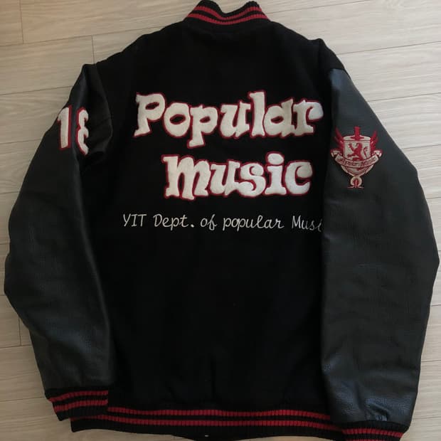 빈티지 바시티 자켓 / L~XL 사이즈