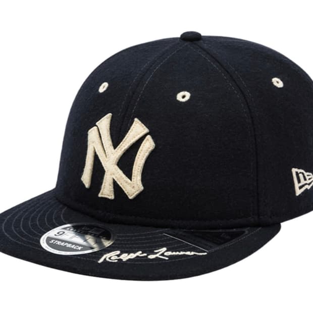 뉴에라 MLB x 폴로 랄프로렌 스트랩백 네이비