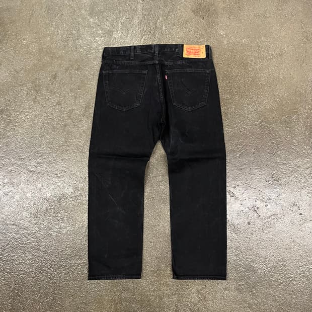 리바이스501 블랙진 (37“)