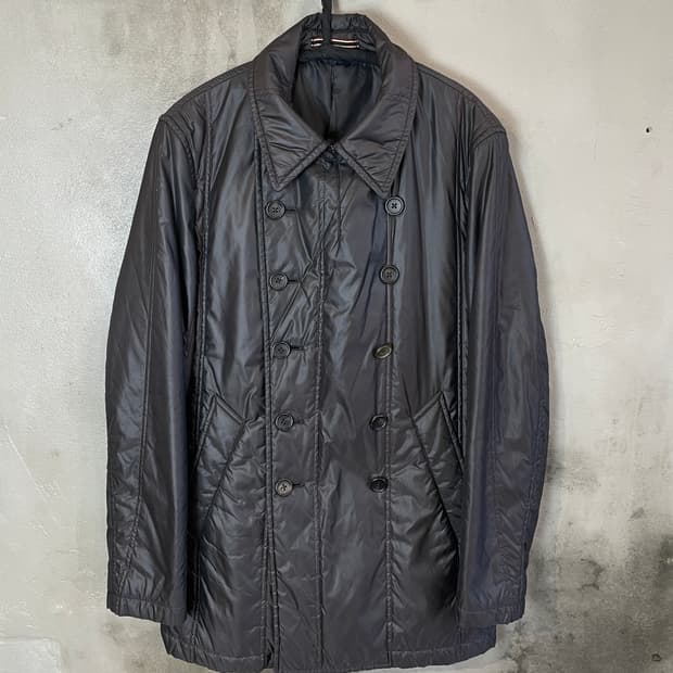 폴 스미스 더블 브레스티드 퀼팅 코트