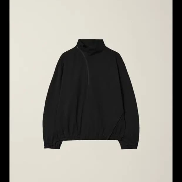 누마레 EE 커브드 하프집업 블랙 (M size)