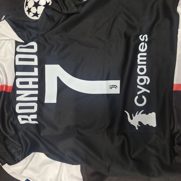 호날두 유벤투스 블록코어 반팔 oem