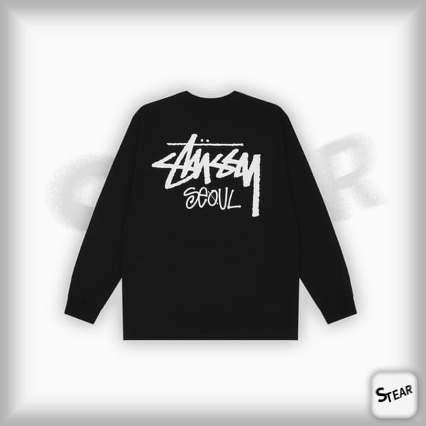 Stussy 서울 한정 롱슬리브