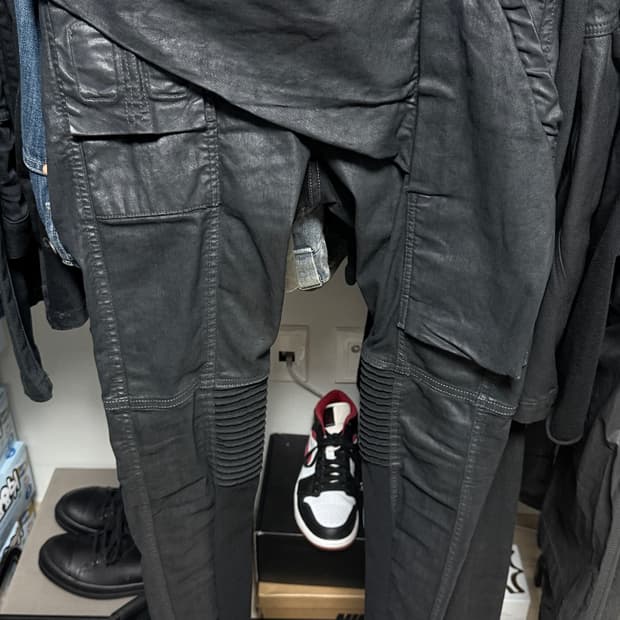 릭오웬스 멤피스 코팅데님 국문택 정품 30사이즈