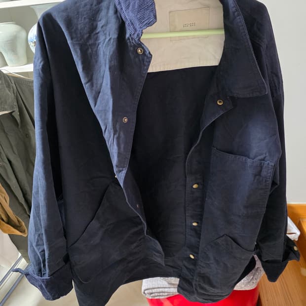 라퍼지스토어 프렌치 워크자켓 밀리터리 네이비 L사이즈