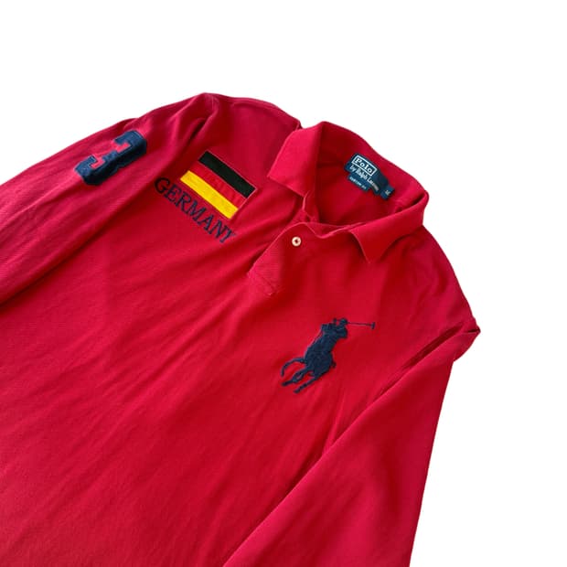 폴로 랄프로렌 빅포니 독일 긴팔 카리티