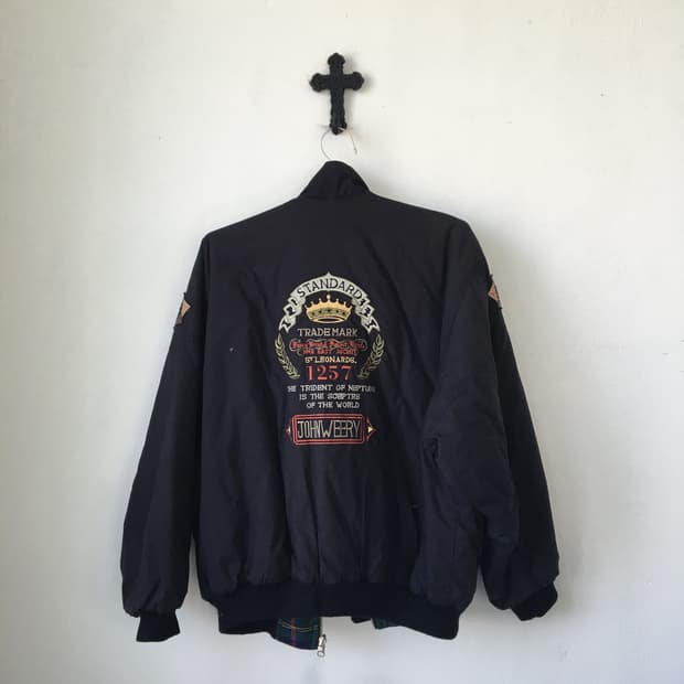 Reversible ma 1 jacket