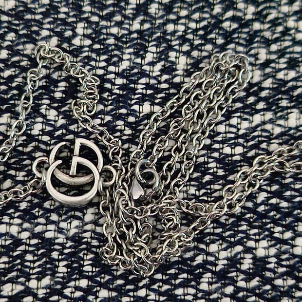 429 구찌 롱 빈티지 목걸이 / 정품 업사이클링 남자목걸이