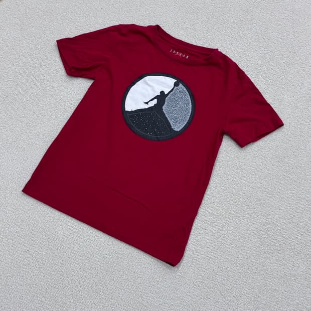 M 나이키 조던 빅로고 반팔 티셔츠 0319E