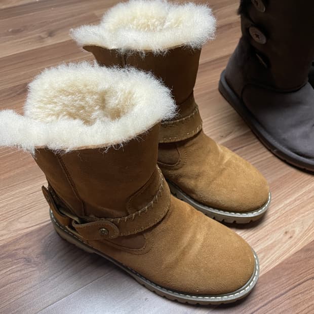 UGG 어그 스웨이드 털 부츠