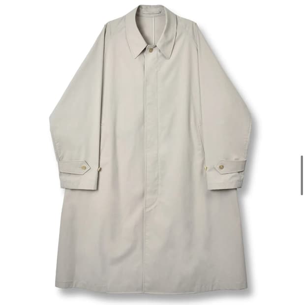 브라운야드 발마칸 트렌치 코트 