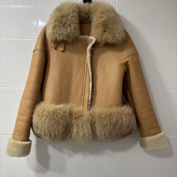 폭스배색 양털 라이더