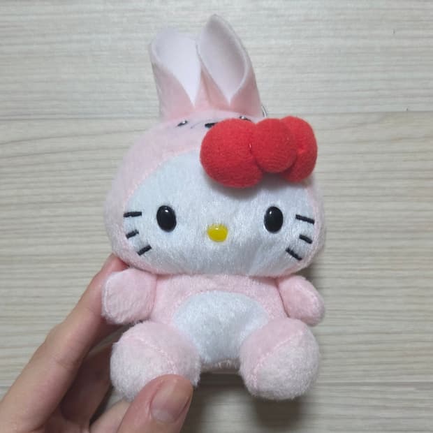 [시드니 한정판🇦🇺] 핑크 캥거루 키티 키링🦘