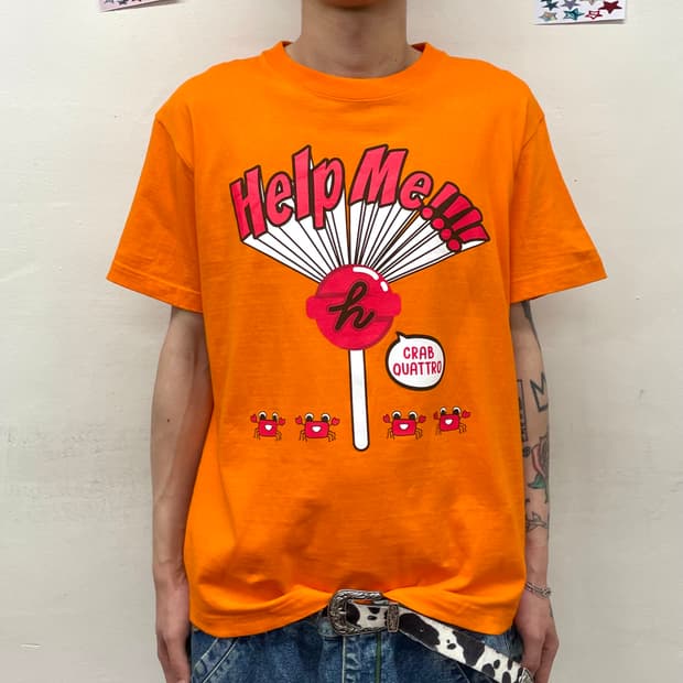 Help Me Red Candy Crab T-Shirt 