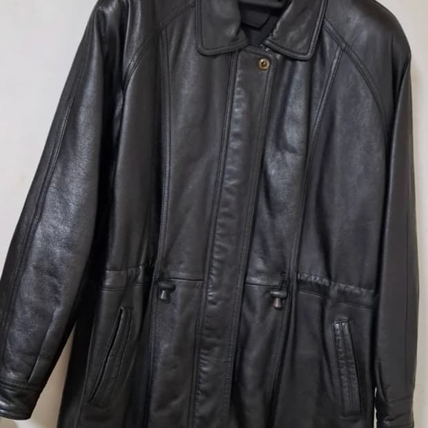 [빈티지/양가죽] Lamb skin leather jacket 