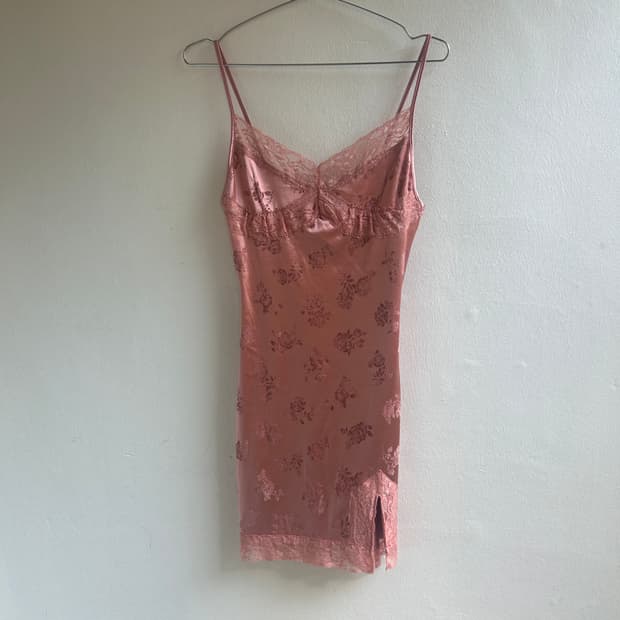 장미 슬립원피스 