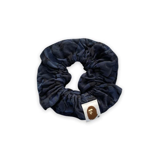 베이프 나일론 카모 슈슈 스크런치