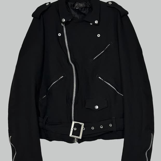 구함))꼼데가르송 라이더자켓  