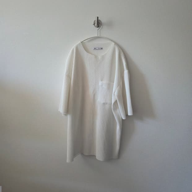 Zara 플리츠 티셔츠