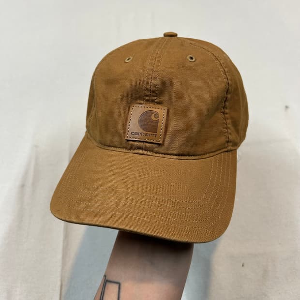 칼하트 워크웨어 볼캡 모자 브라운 정품