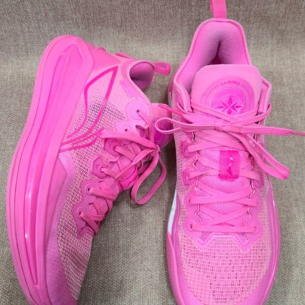 리닝 260mm-  리렌 3 V2 로우 네온 핑크 농구화