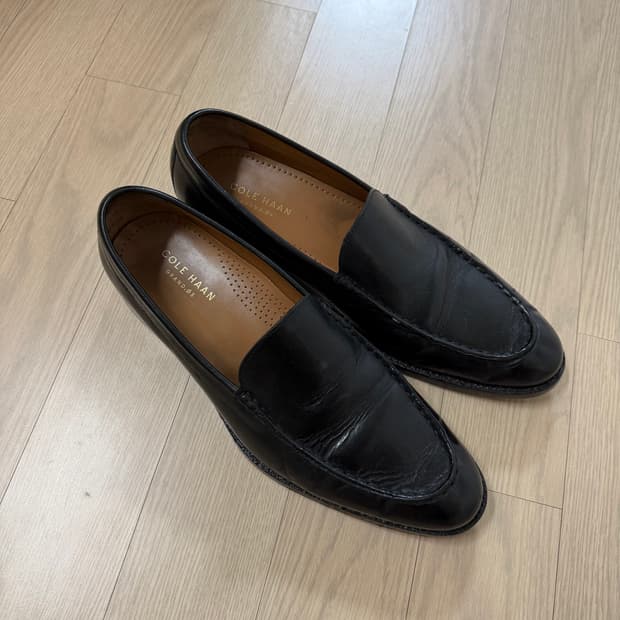 콜한 GRAND.OS 블랙 로퍼 10.5M (285)