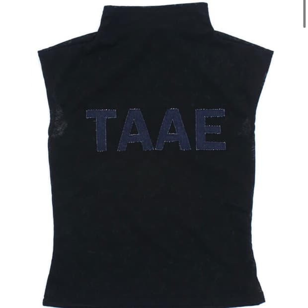 태 taae Lace Mock-neck Top 001