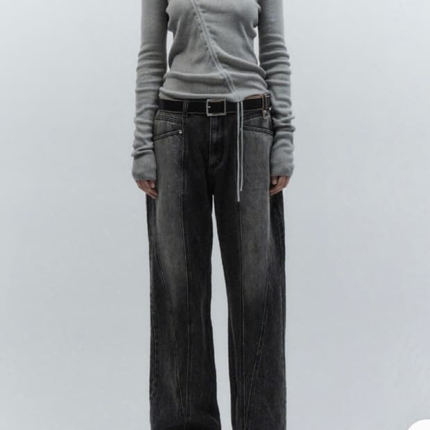 인사일런스우먼 디바이드 데님 3 BLACK M