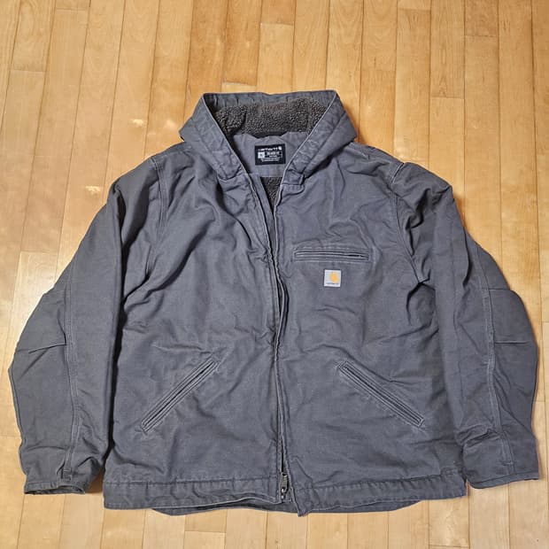 (교환가능)칼하트 워시드 덕 쉐르파 그래블 XL