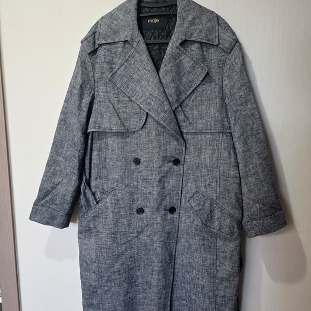 마쥬 트렌치코트 