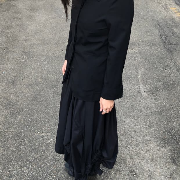 구찌 by 톰포드 98FW 블랙 울 셔츠