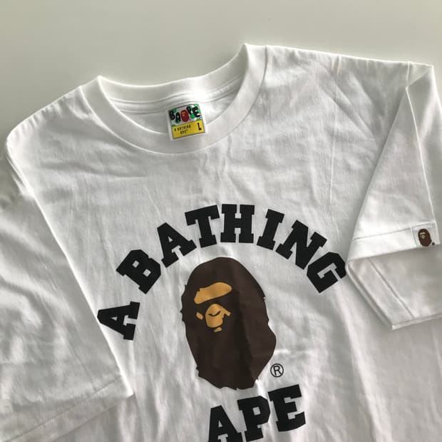 베이프 BY BATHING APE 화이트/L