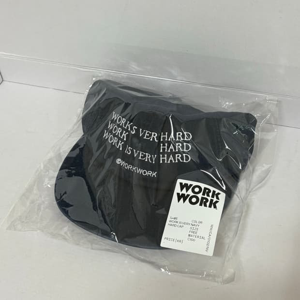 워크워크 / workwork work hard cap