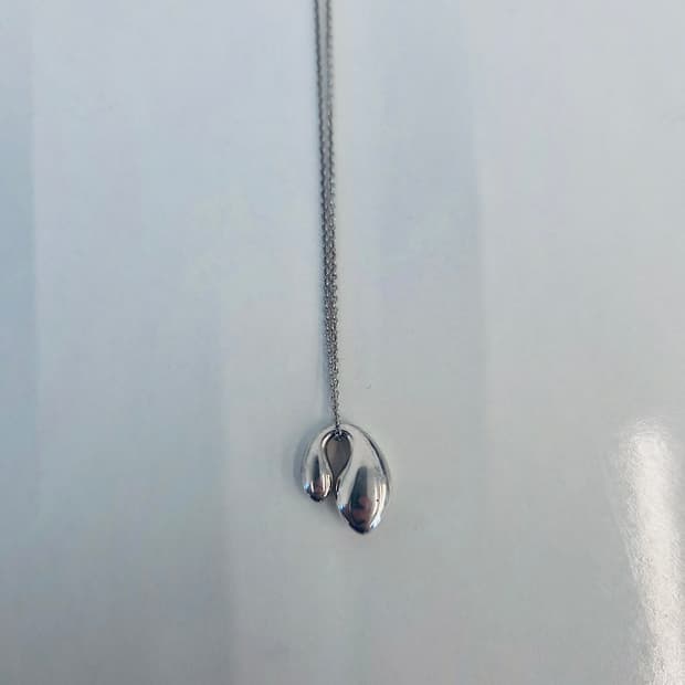 티파니앤코 엘사 퍼레티 더블티어드롭 목걸이 11.5mm (114)